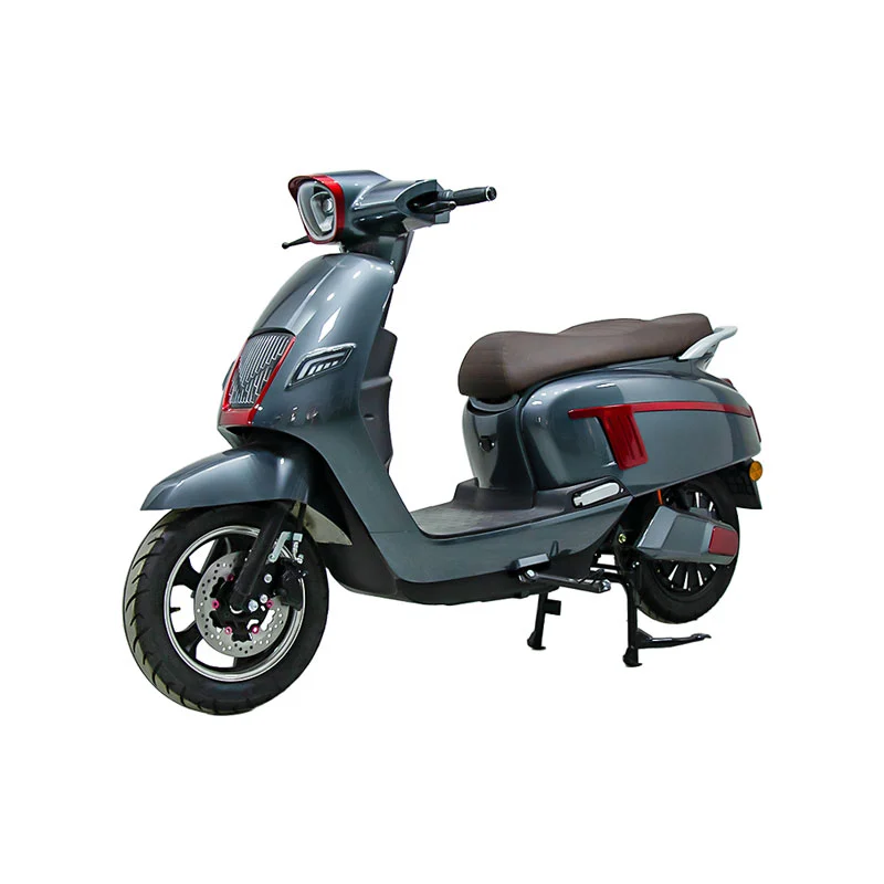 2 person elektrisk moped 72V motorsykkel 10 tommer 800W