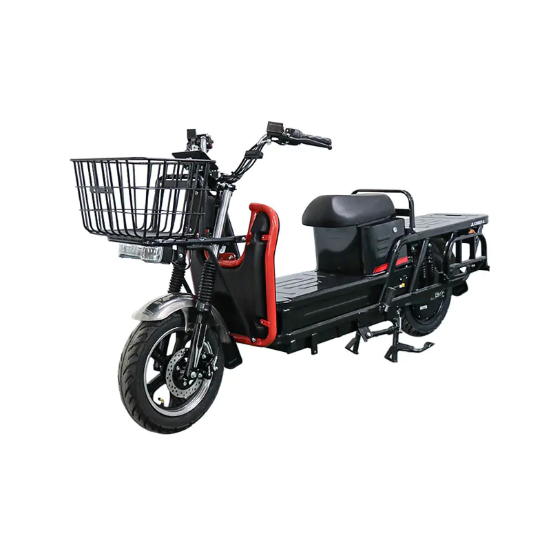 To hjul elektrisk lastemotorsykkel